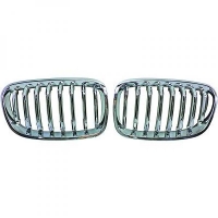 Set Grilles de Calandre chromée Bmw Série 1 après 2011