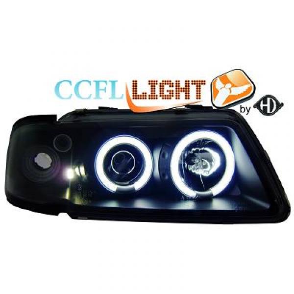 Set phares Angel Eyes CCFL AUDI A3