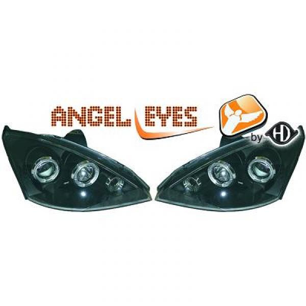 Set phares Angel eyes Ford Focus