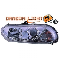 Set phares design à led alfa 156