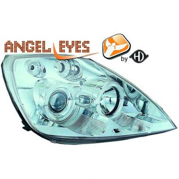 Set phares design ANGEL EYES Ford Fiesta