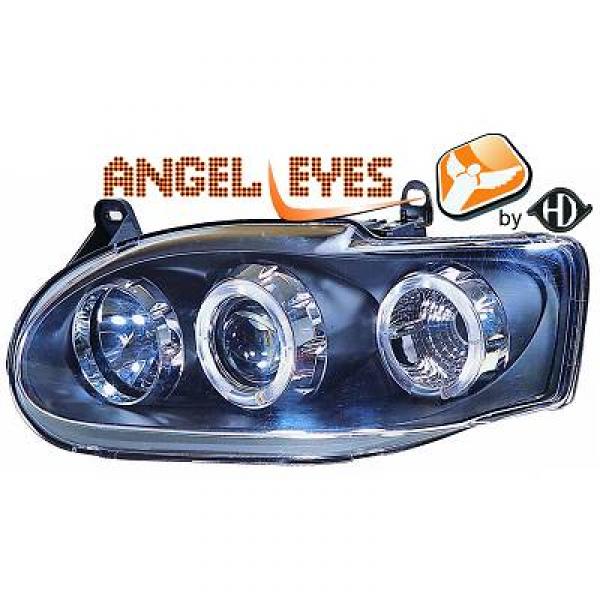 Set phares design Angel eyes FORD ESCORT