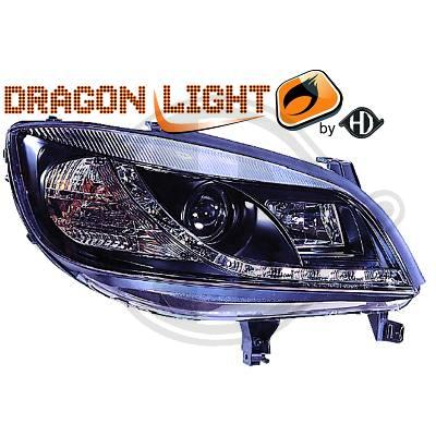 Set phares dragon lights Opel Zafira